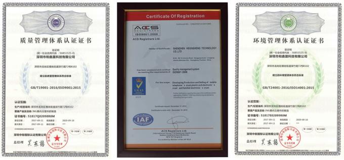 Shenzhen HXS Technology Co., Ltd. Ποιοτικός έλεγχος